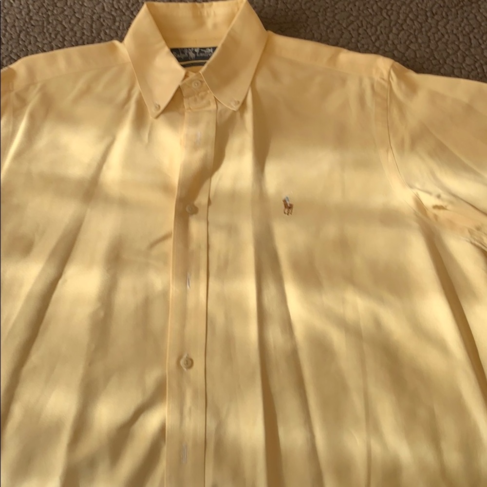 Ralph Lauren Yellow long sleeve shirt